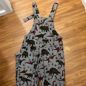 RUN AND FLY Dino overalls